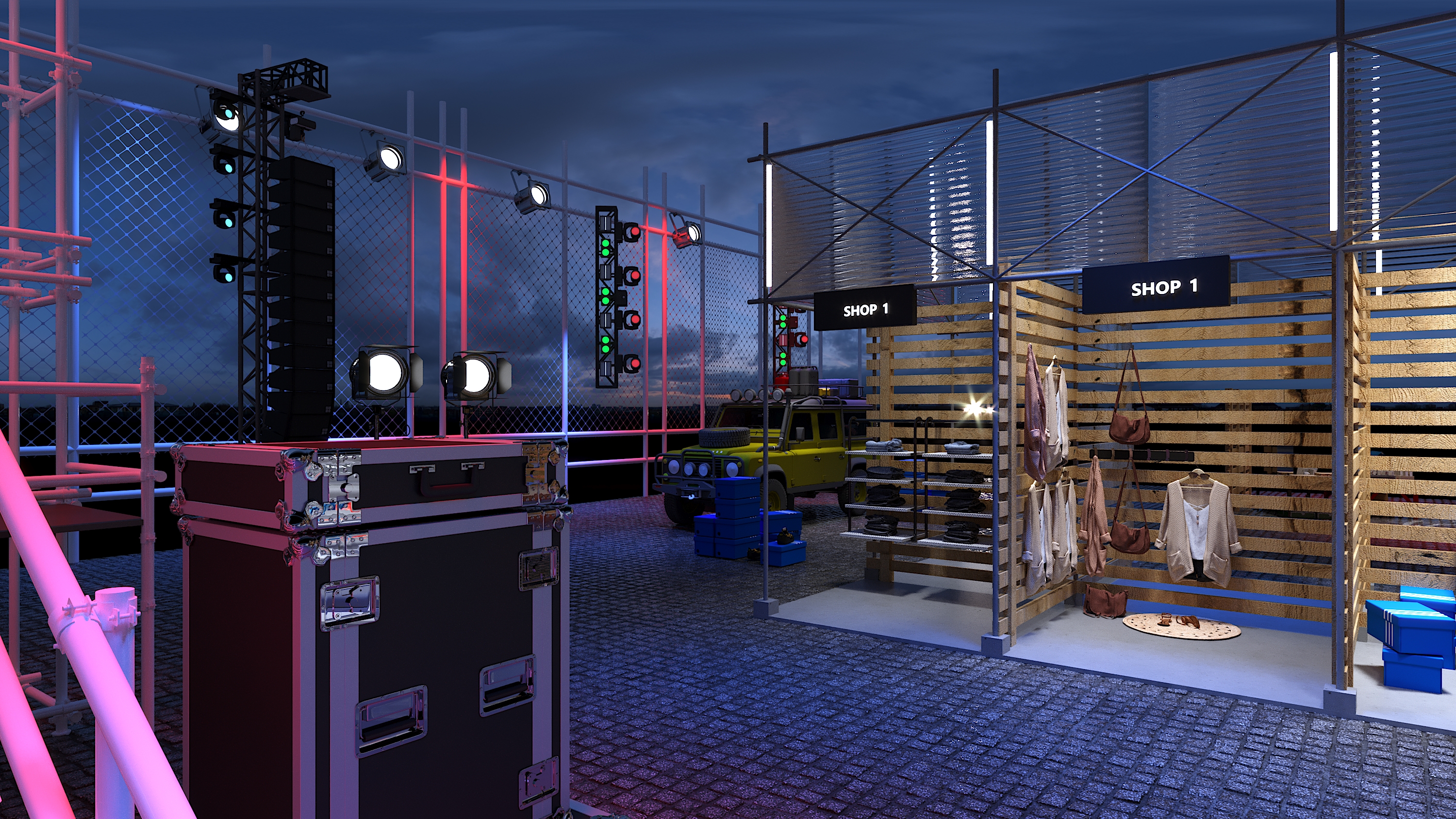 Adidas event with stage-5