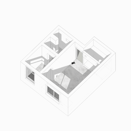 22㎡蜗居的色彩重生-31