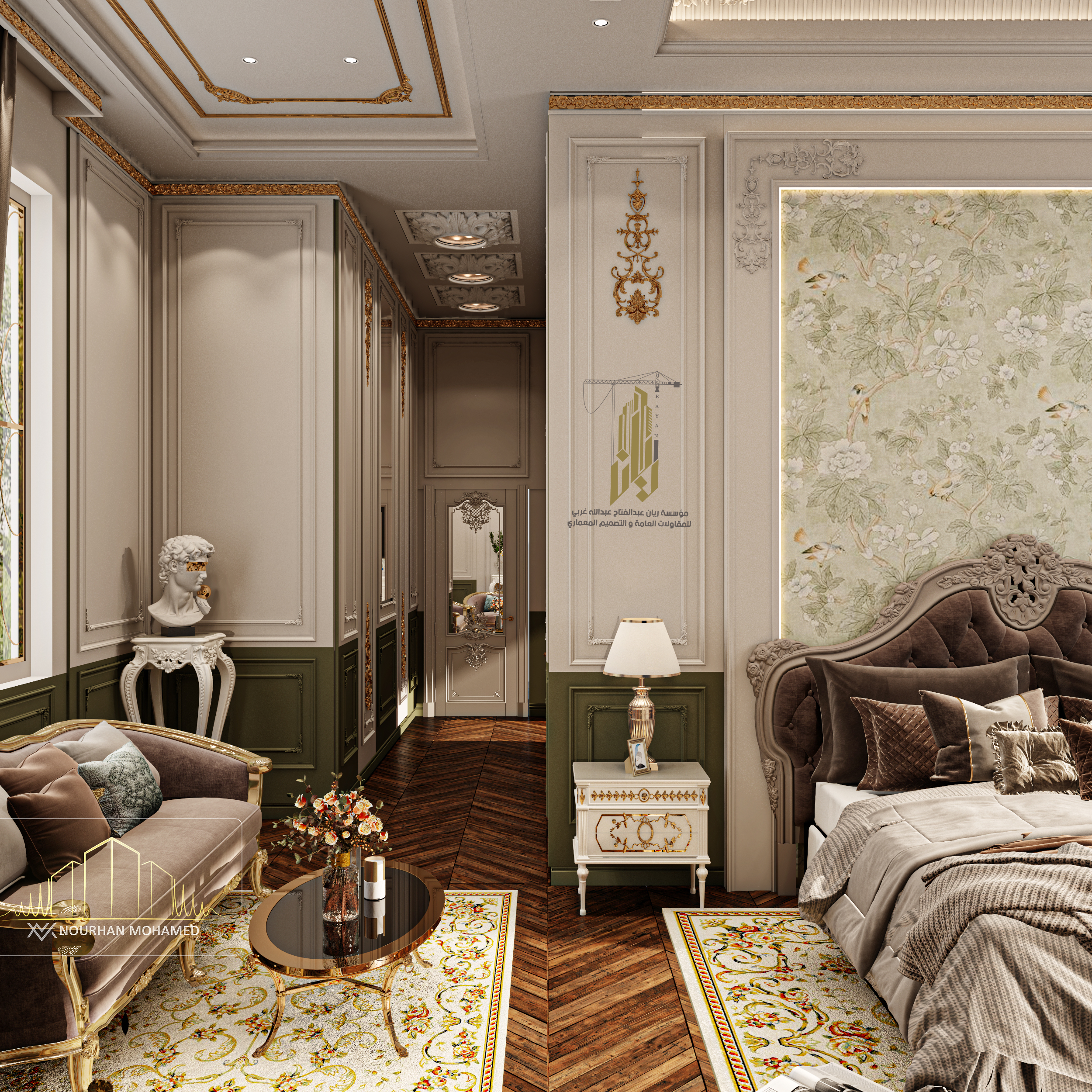Classical Master Bedroom-8