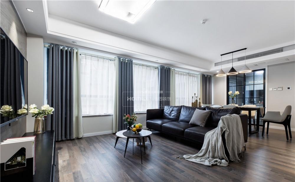 88 平现代简约家居,黑白灰变奏曲-22