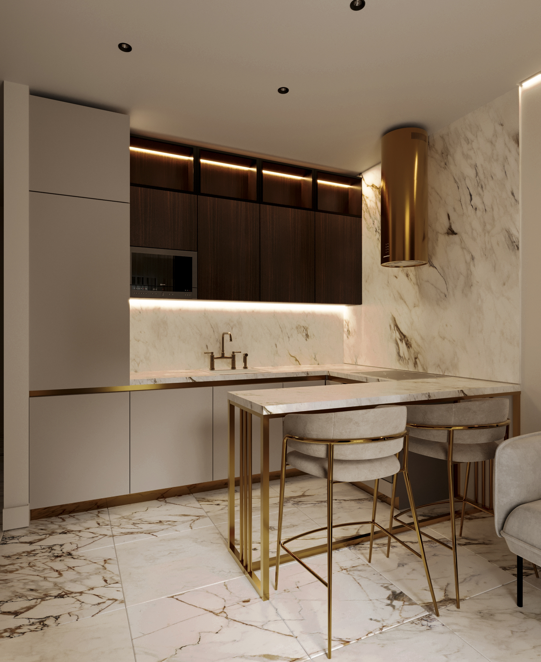 Однокомнатная квартира под сдачу 40кв м-0