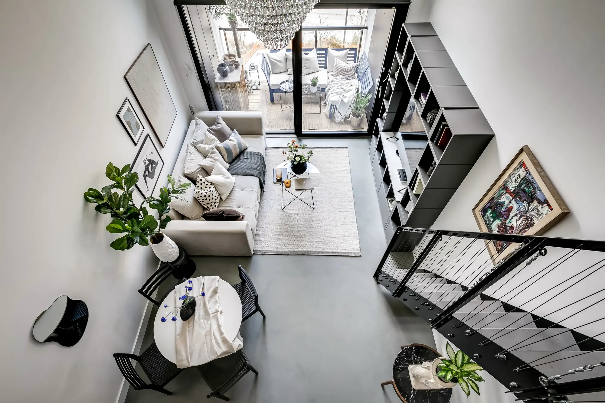 瑞典斯德哥尔摩舒适优雅小复式-11