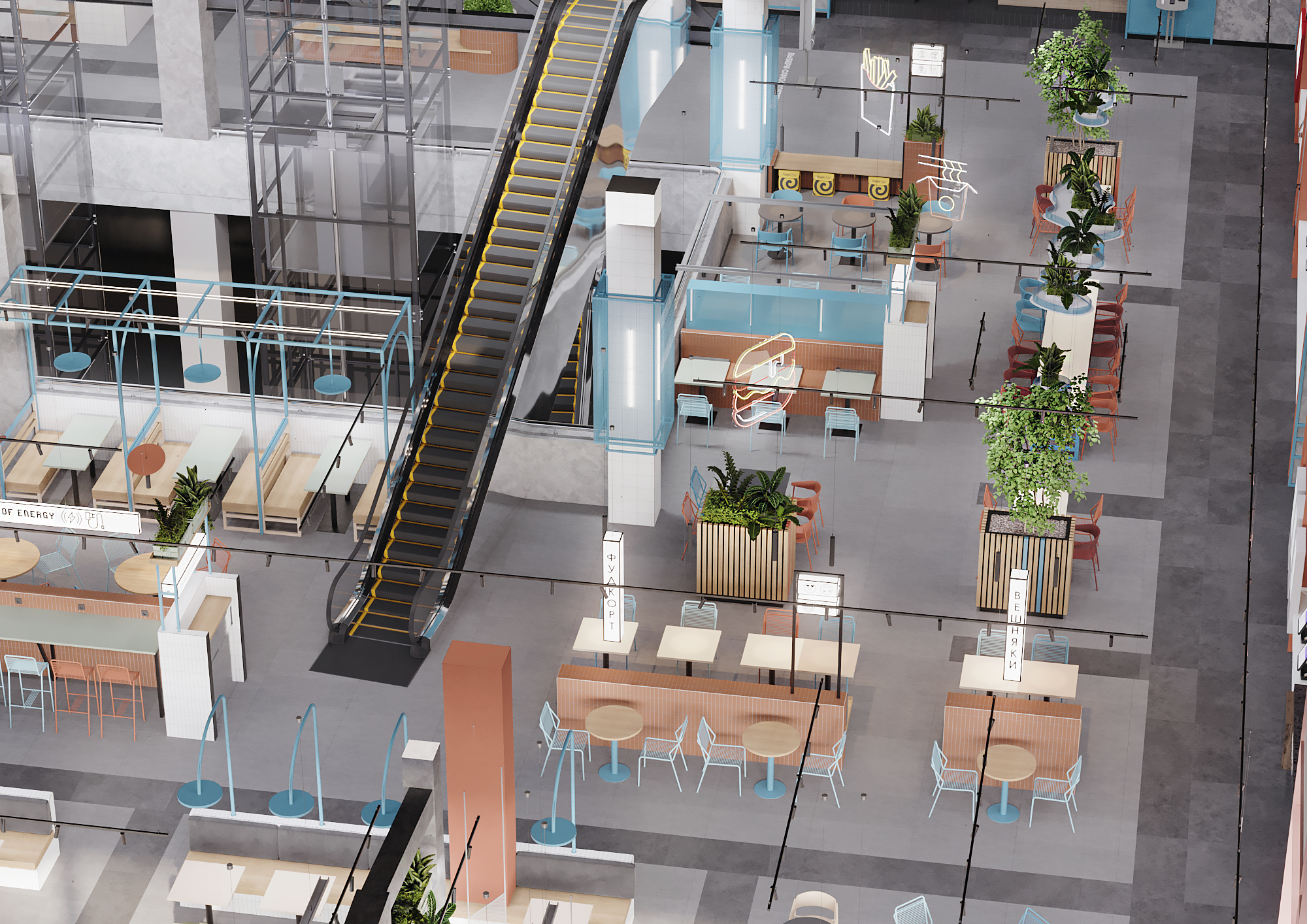 韦什尼亚基美食广场丨俄罗斯莫斯科丨Muravina Anna,Sazonova Elena-19