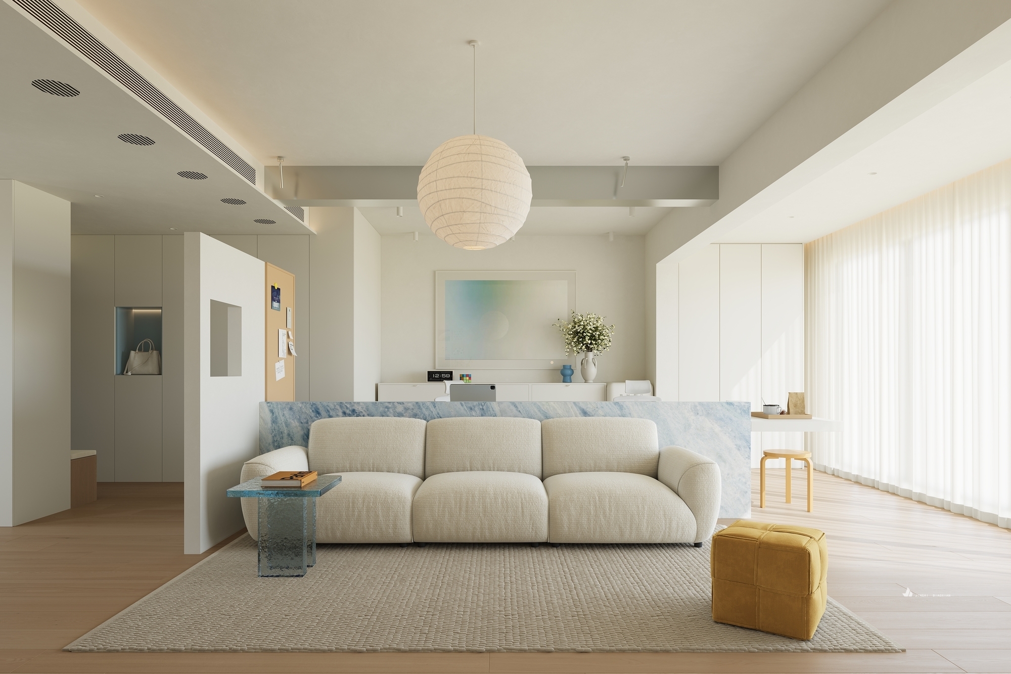 蓝色治愈系，那一抹蓝色是多少的向往-0