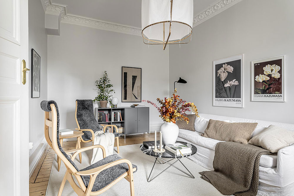 温馨秋日 Scandinavian 风格公寓设计-3