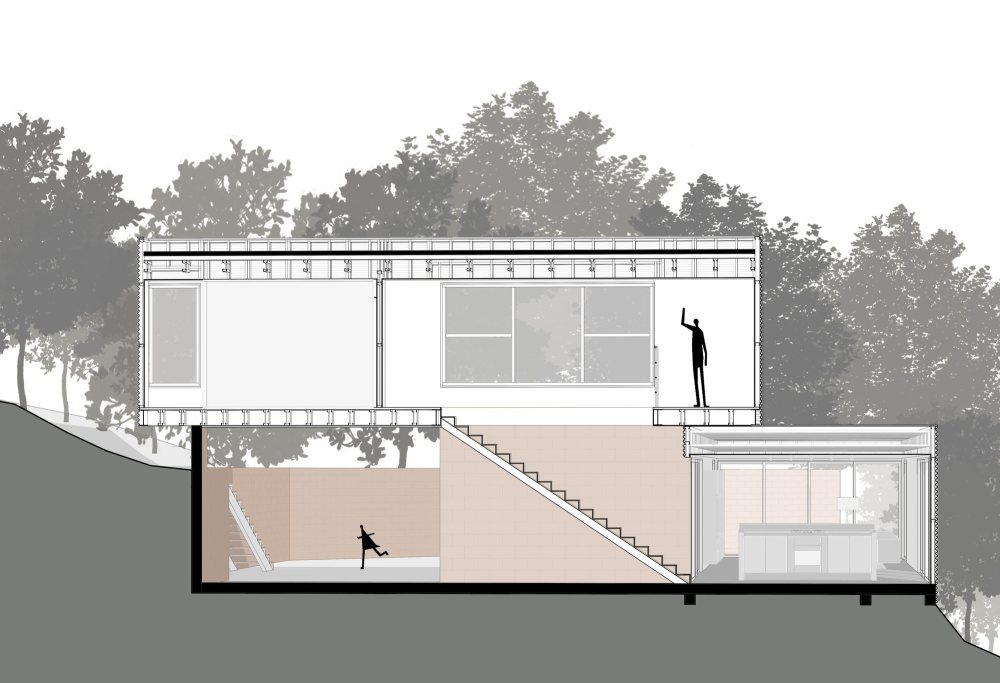 巴西简约住宅设计,融入自然的和谐空间-42