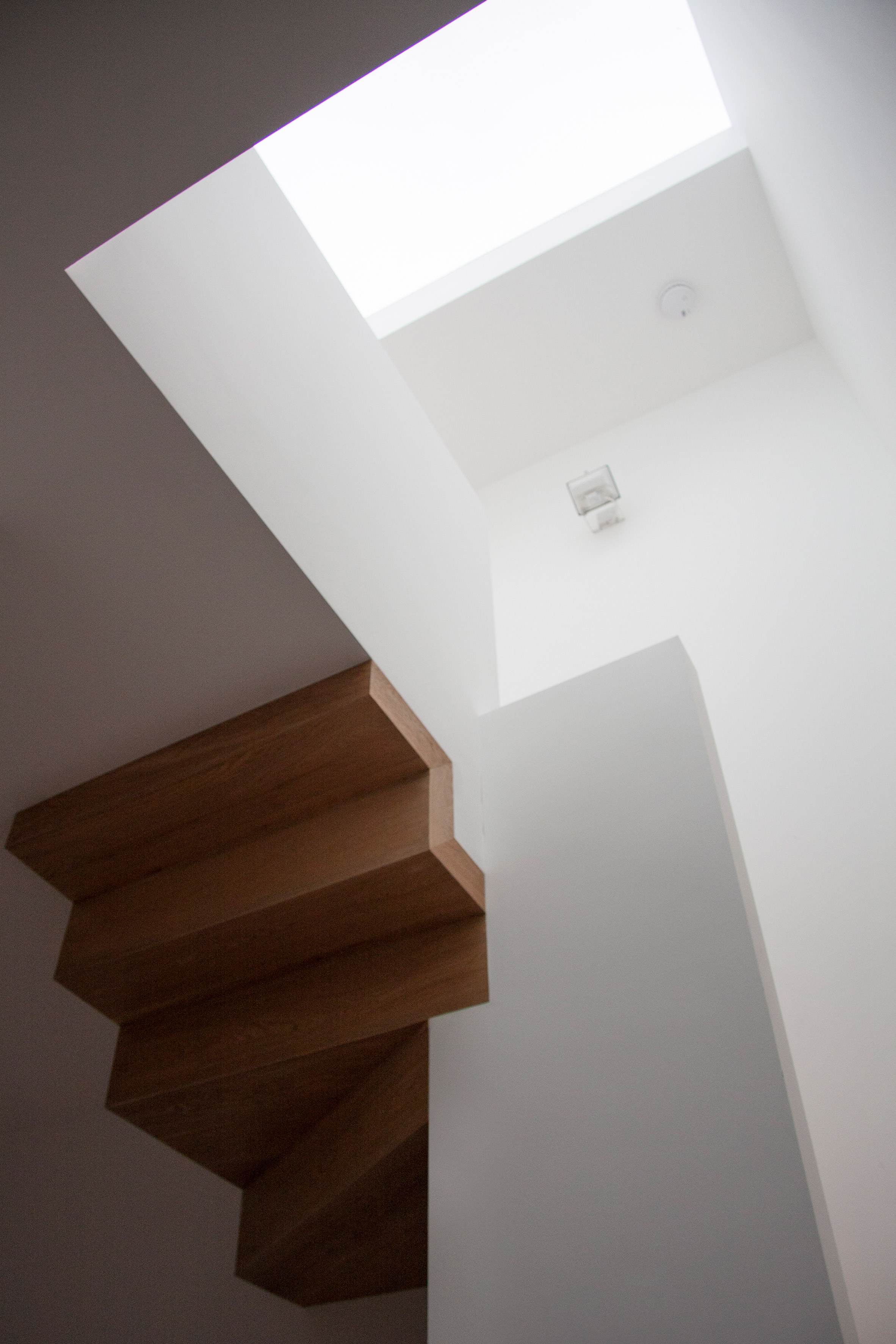 Shelving units and concealed doors compartmentalise London home-11