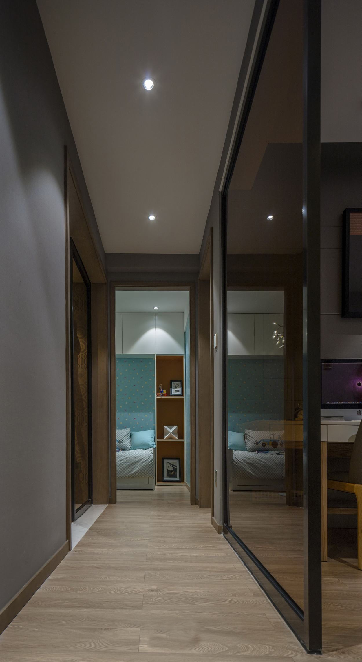 康桥郎城样板间丨郑州筑详建筑装饰设计有限公司-16