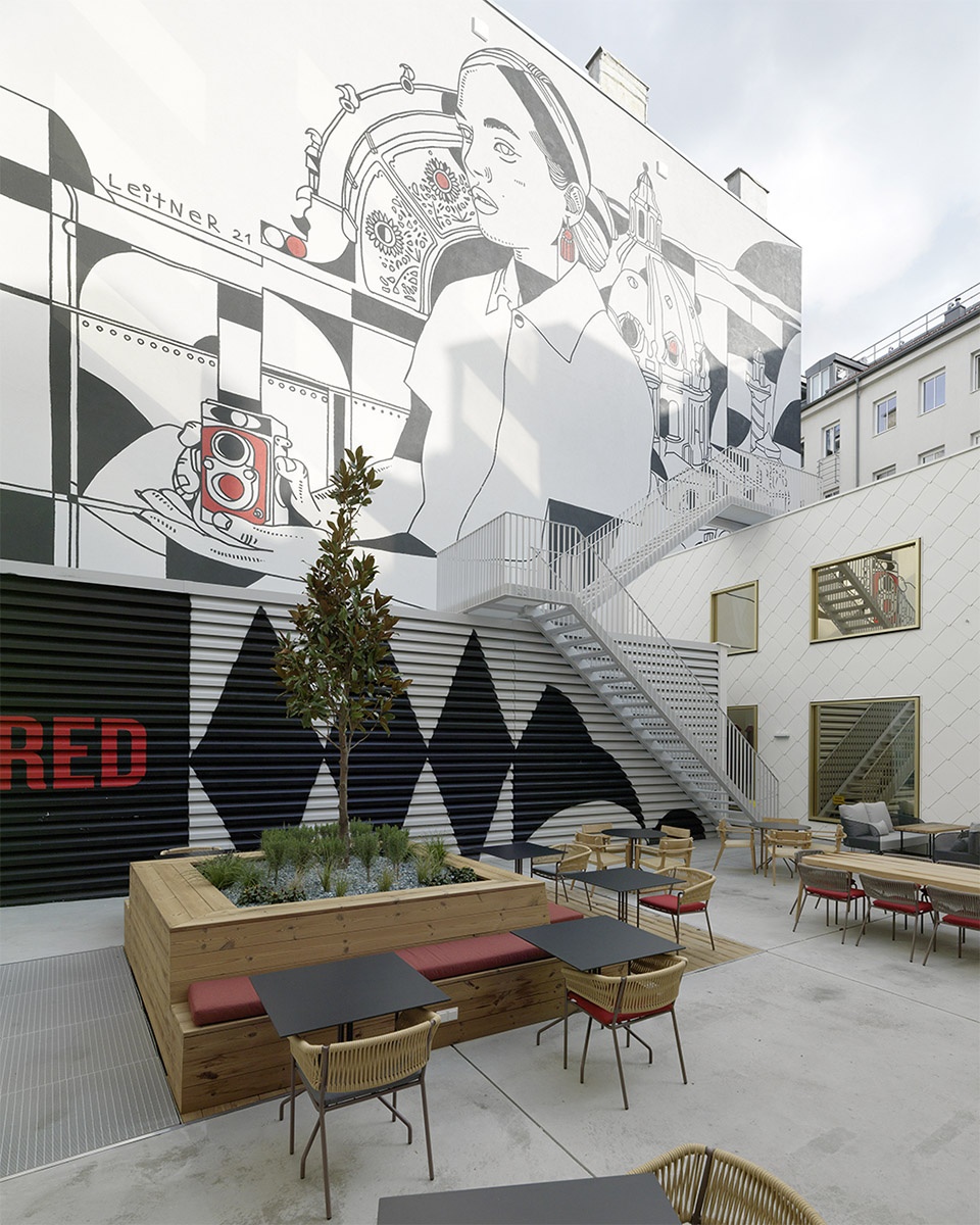 维也纳 The Rock 酒店丨奥地利维也纳丨querkraft architekten-20