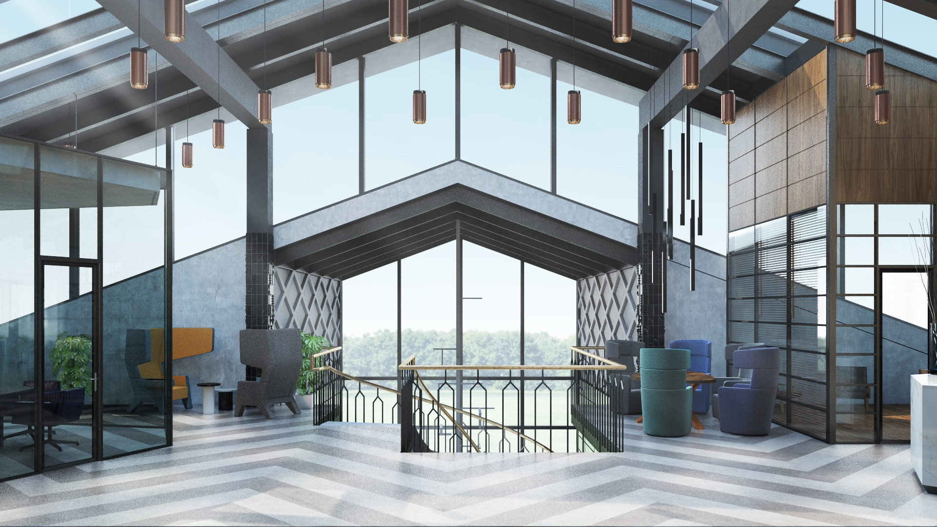 PANACOM 室内设计项目 | 豪华公寓的现代极简风格-3