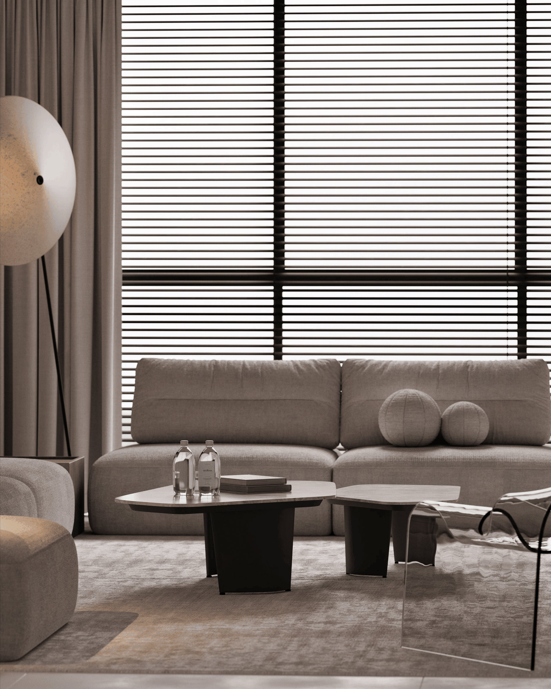 单色开放式公寓丨阿联酋迪拜-10