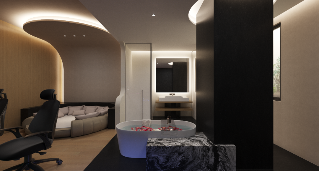 老挝金三角电竞酒店丨辰夏空间规划-42