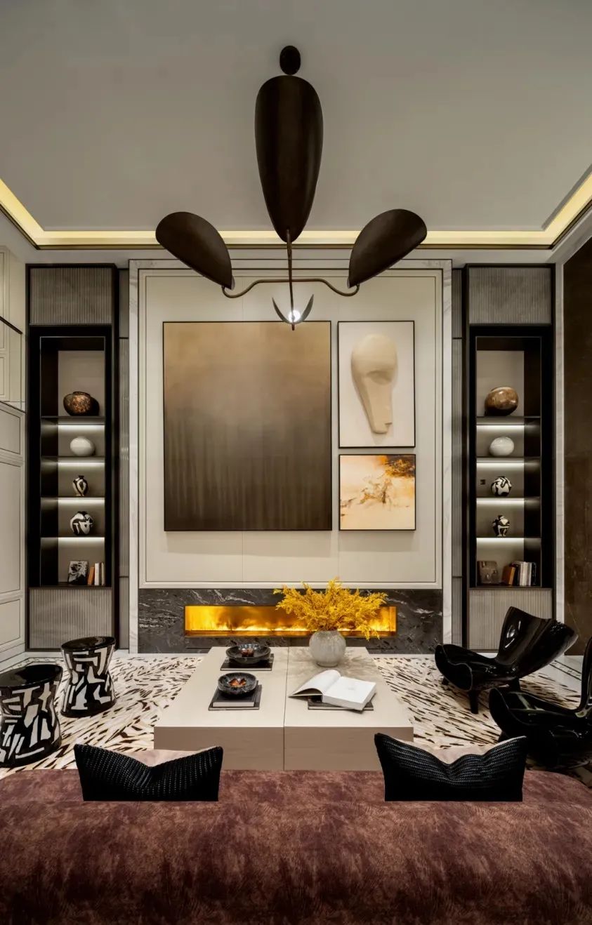 240㎡装饰艺术，复古美学的最高境界！-19