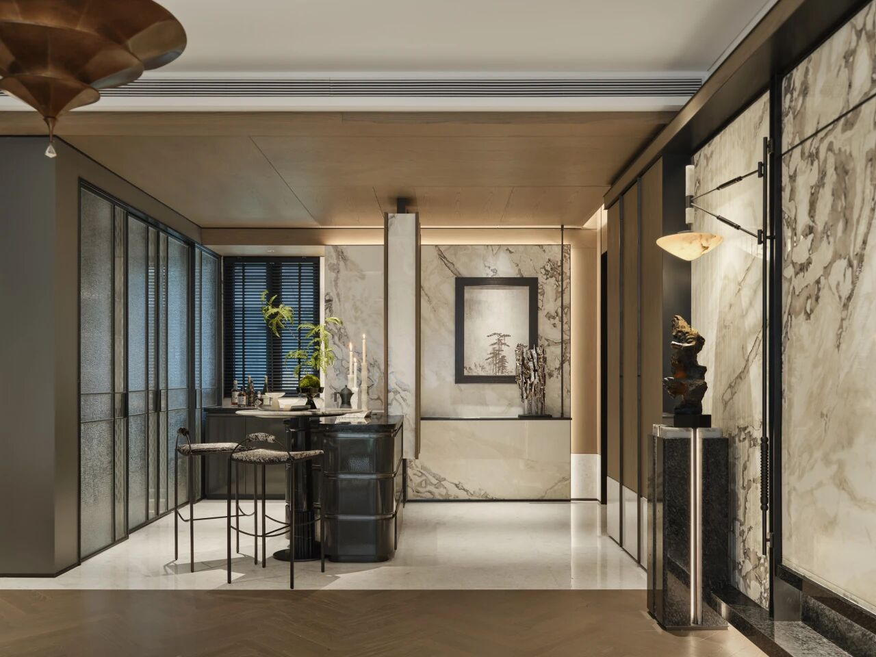 湖北福星惠誉·铂雅府样板间丨中国武汉丨深圳共向设计（室内）,深圳共向美学（软装）-27