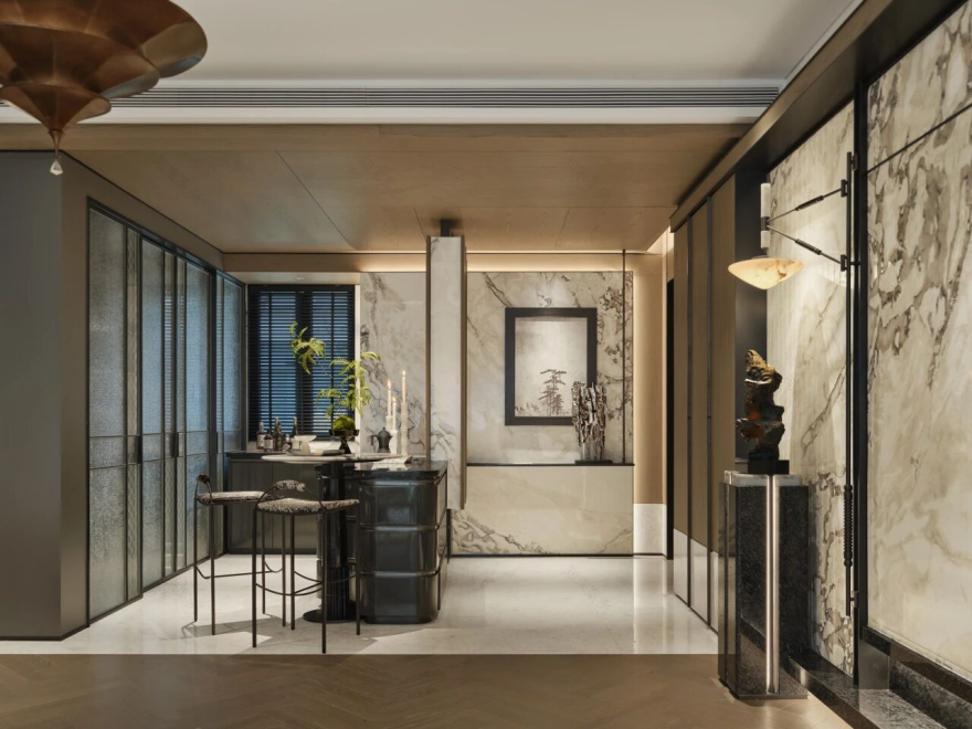 湖北福星惠誉·铂雅府样板间丨中国武汉丨深圳共向设计(室内),深圳共向美学(软装)-27