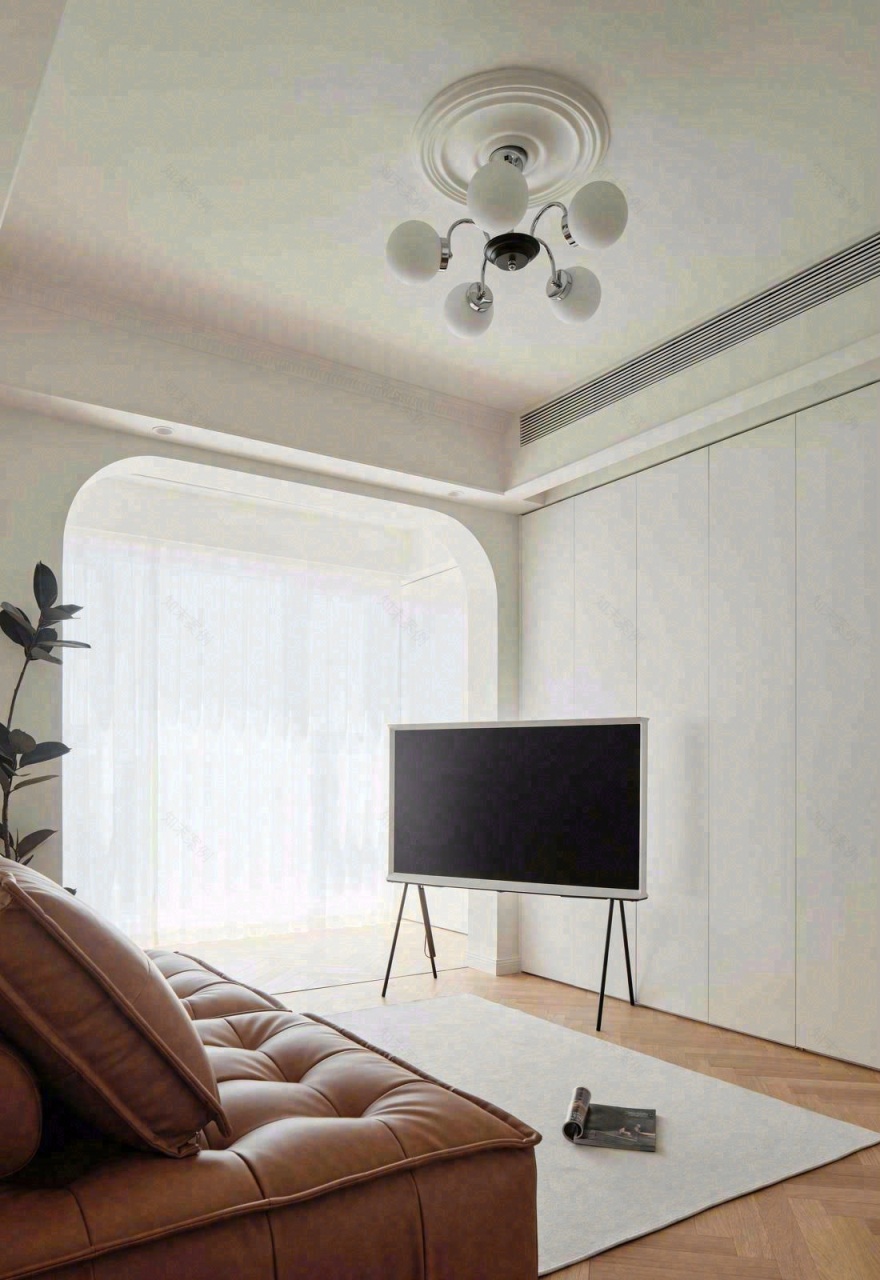 奶油轻法式平层设计-1