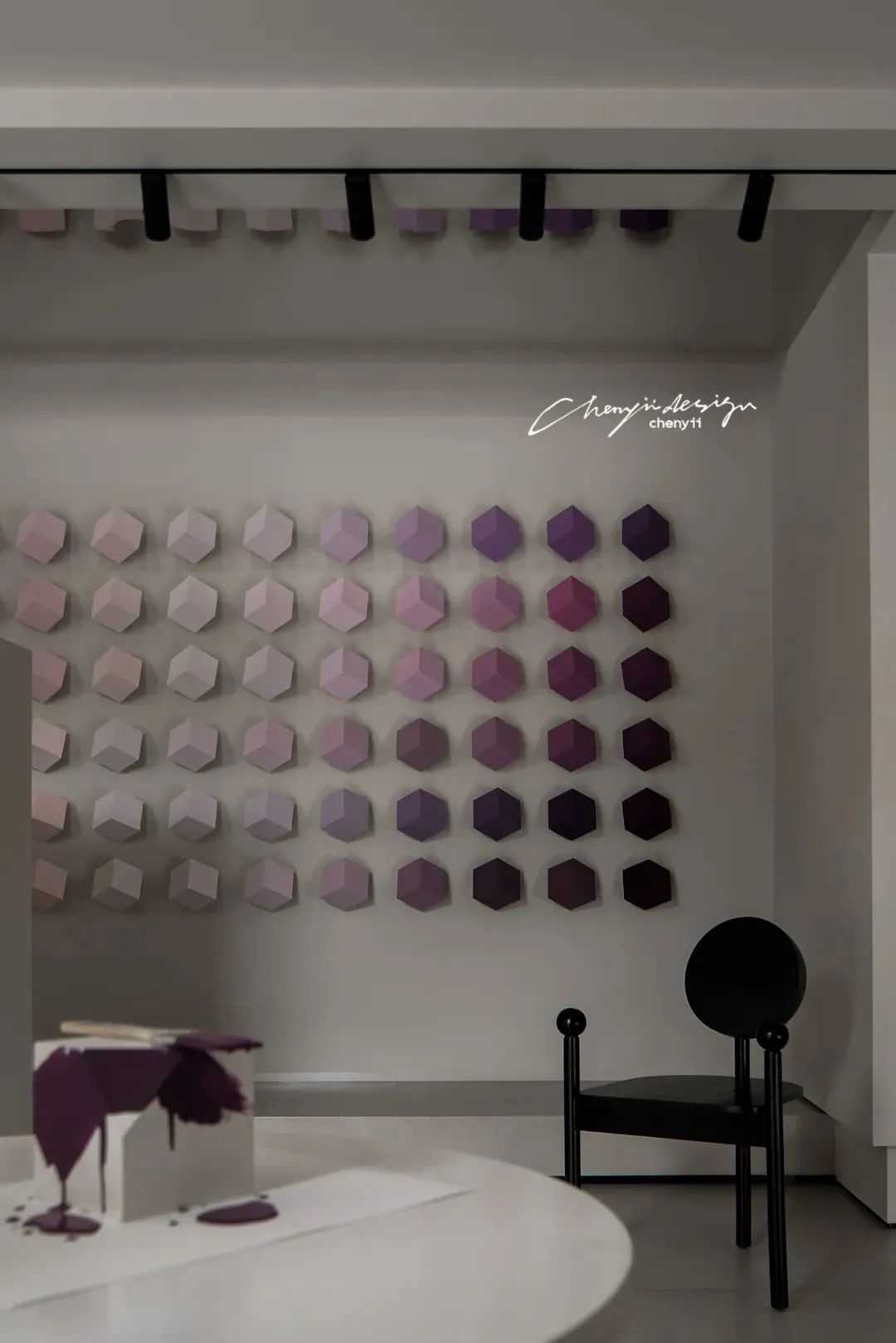 PPG 涂料展厅丨中国洛阳丨忱意设计-31