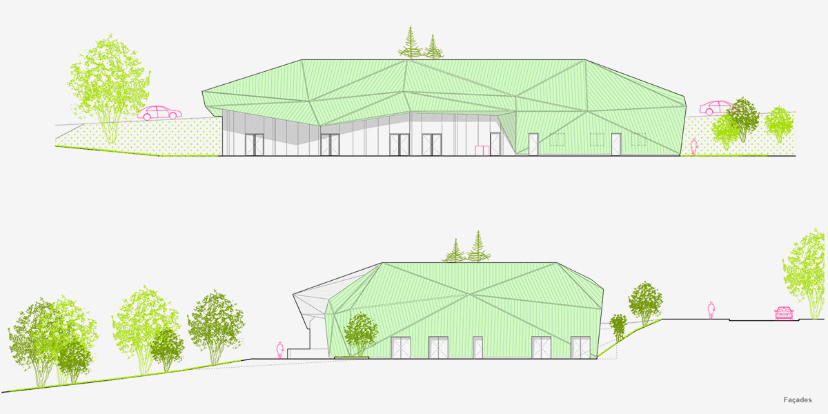 多功能演出厅  CoCo architecture丨法国丨CoCo architecture等-6
