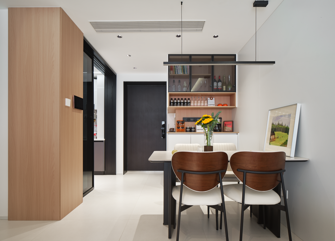 90平现代+原木奶油风家装丨中国闵行丨上海欧碧雅空间设计-22