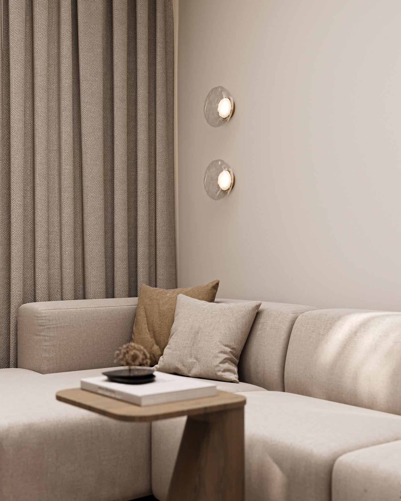 60㎡中性色系住宅设计 优雅魅力不可阻挡-3