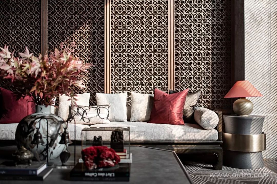 天津津门大院售楼处 | 古韵墨色与现代材质的完美融合-46