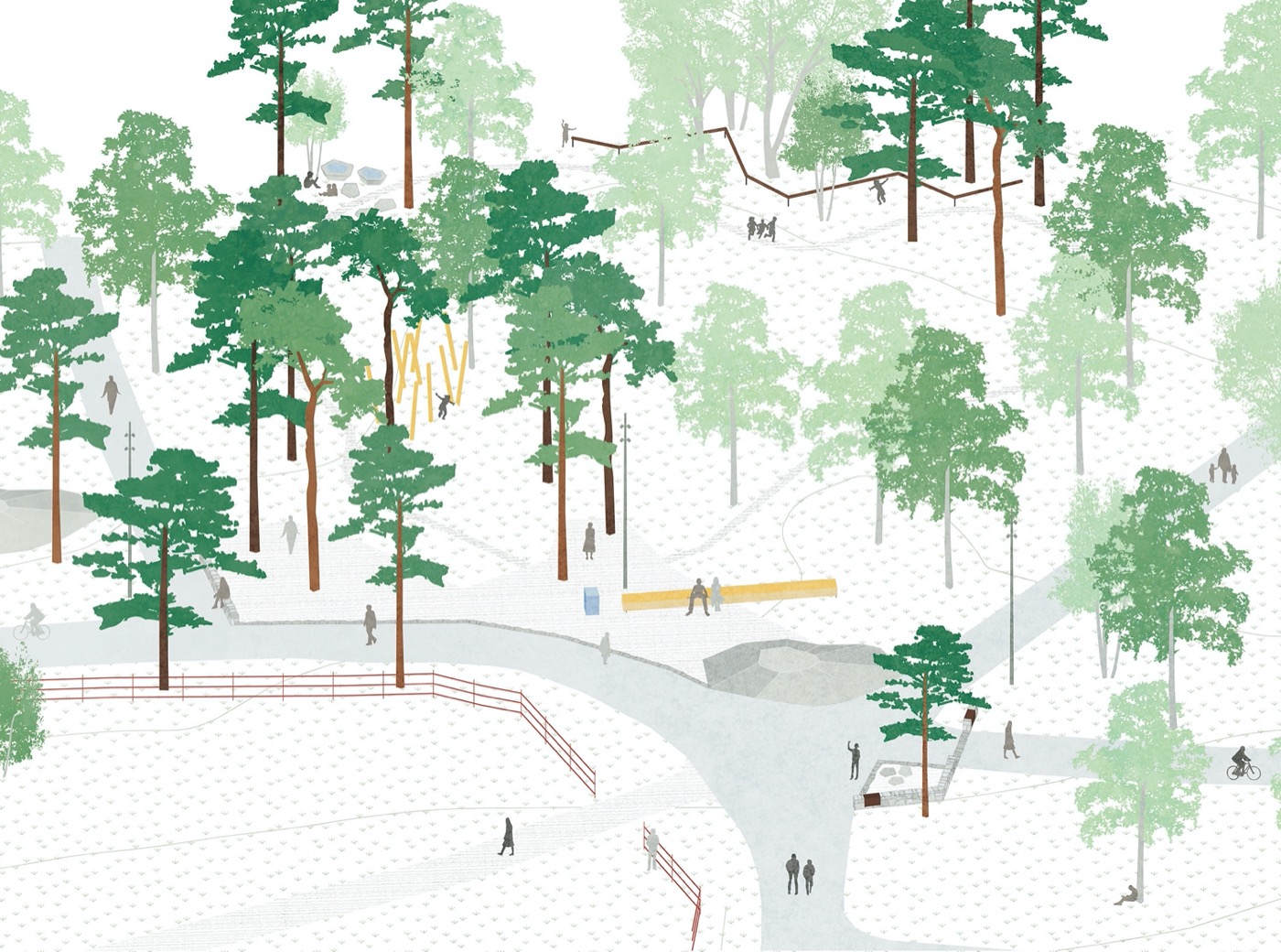 Husby 烧烤区户外空间设计丨瑞典斯德哥尔摩丨LAND Arkitektur-8