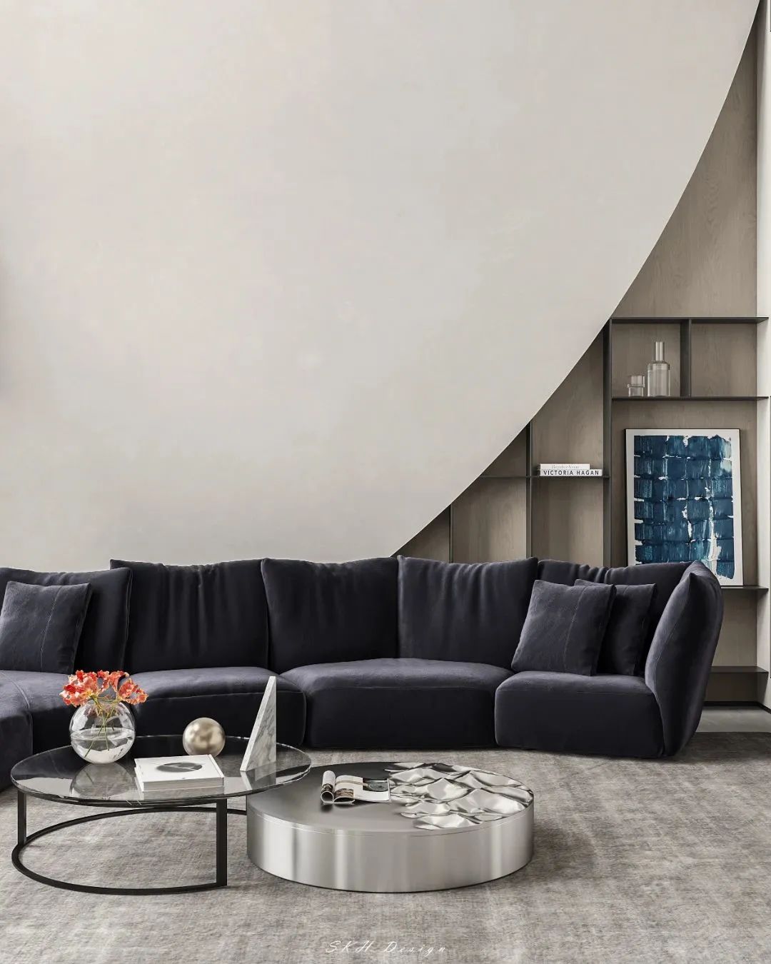 栖园星河时光丨观享际SKH室内设计-26