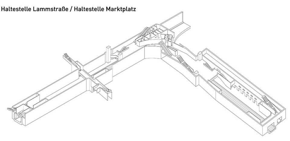 Karlsruhe 轻铁隧道丨德国卡尔斯鲁厄丨allmannwappner 事务所-35