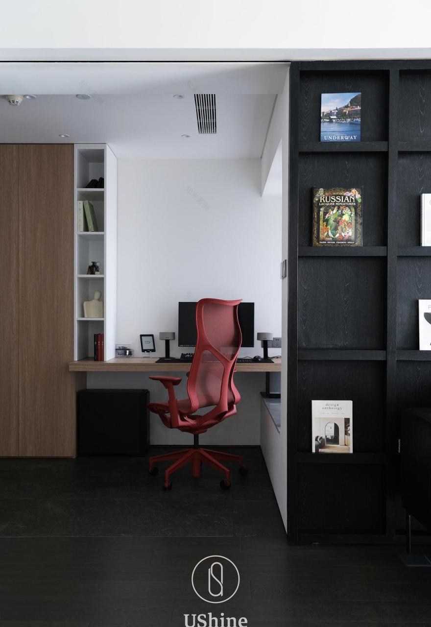 89㎡轻奢绅士之家丨予象空间设计-33