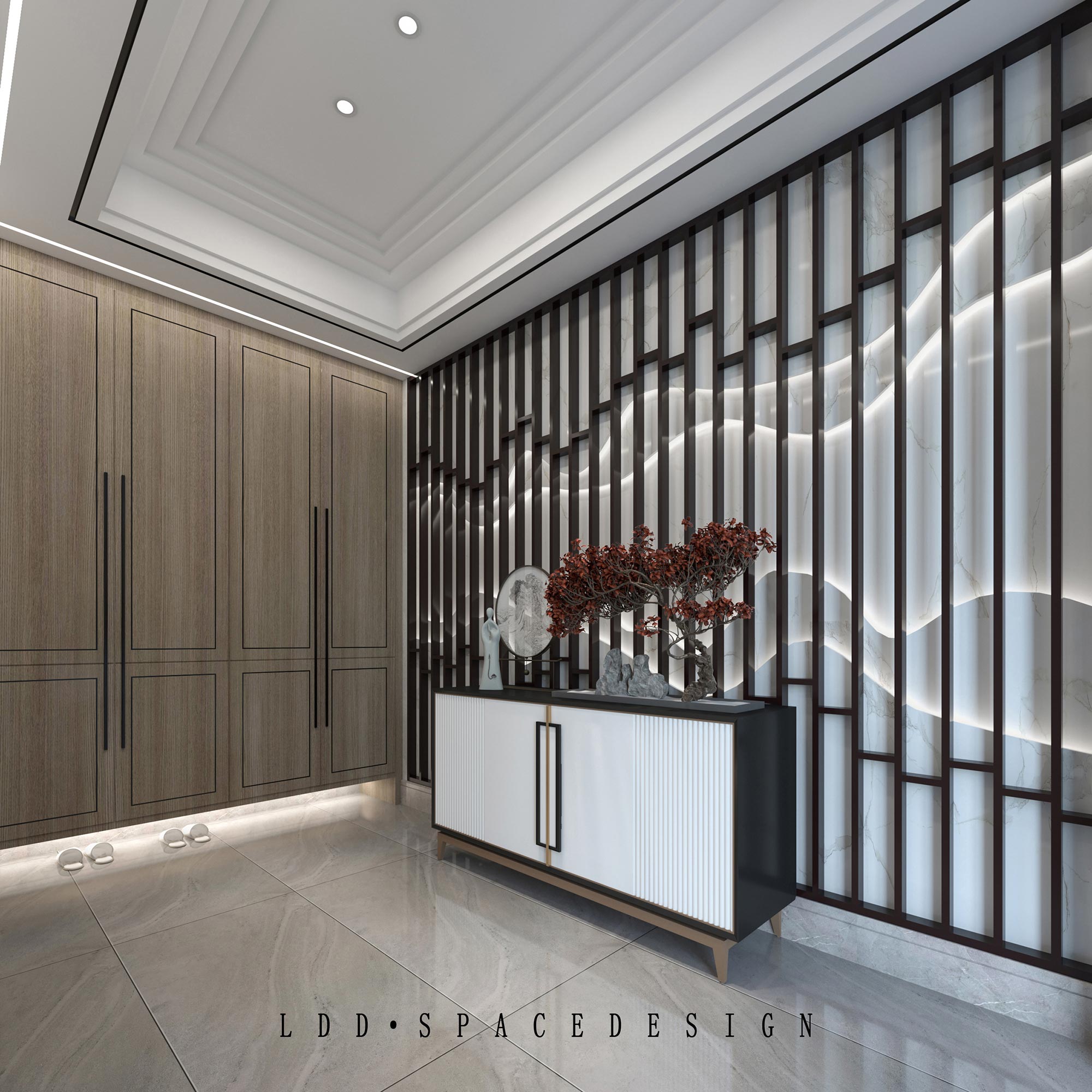 新中式雅居,LDD 周良设计诠释东方美学-3