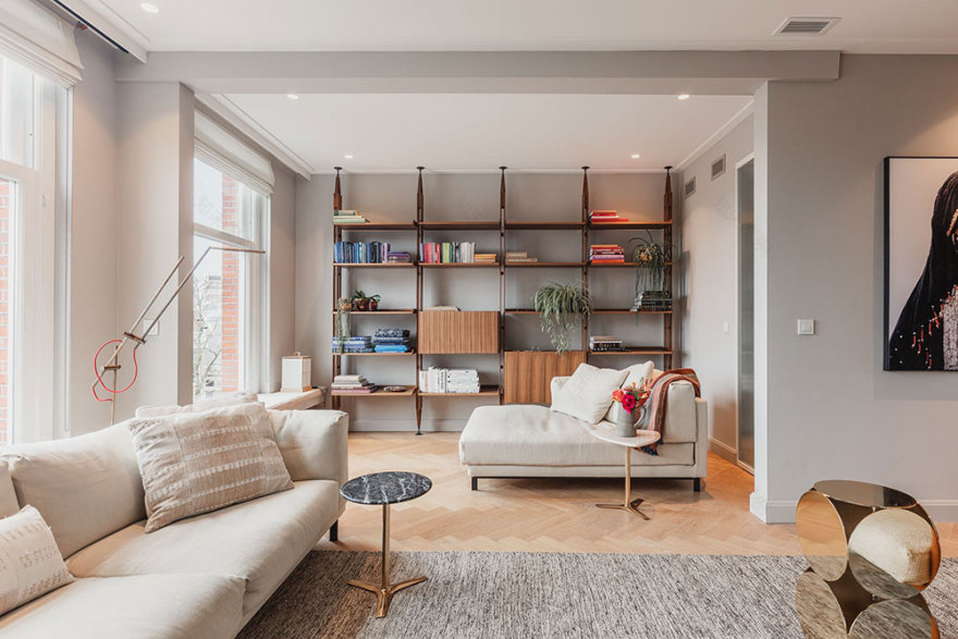 现代荷兰风情,阿姆斯特丹经典公寓设计-4