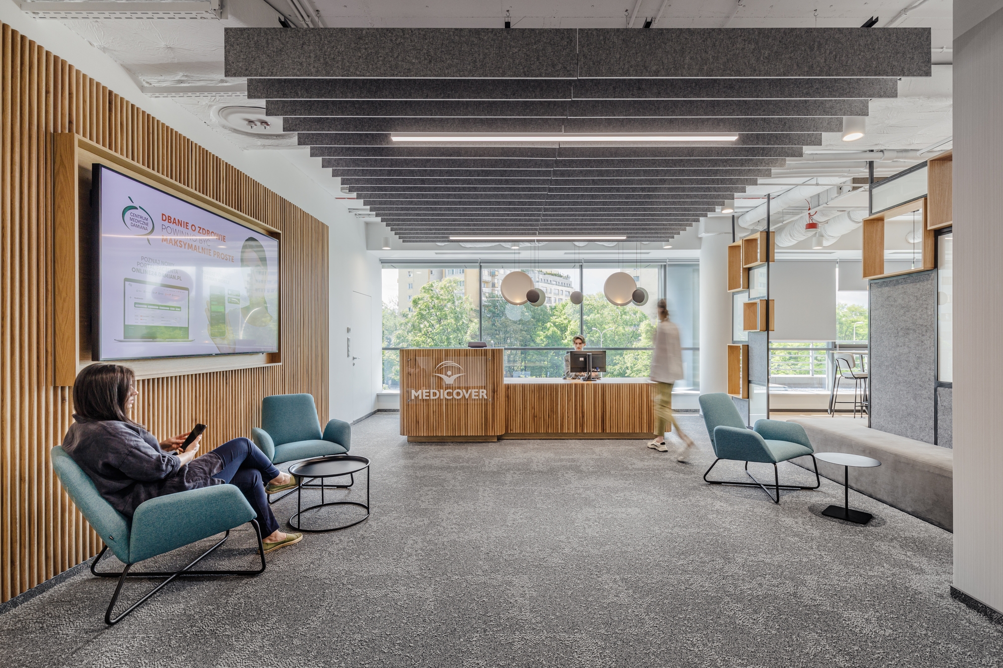 Medicover 办公室丨波兰华沙丨Colliers Define-21