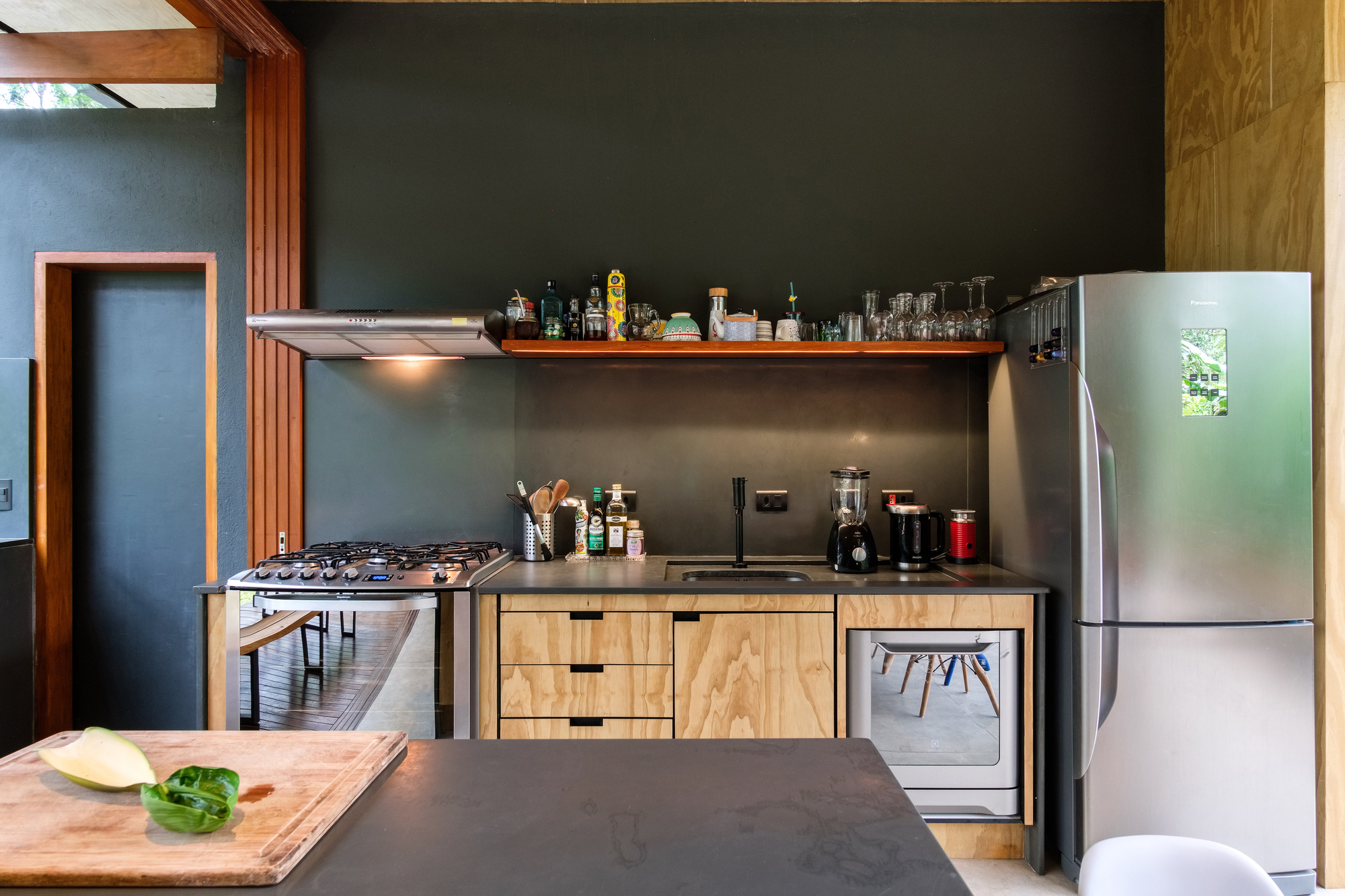 巴西绿意盎然的海岸线上的生态家园-26