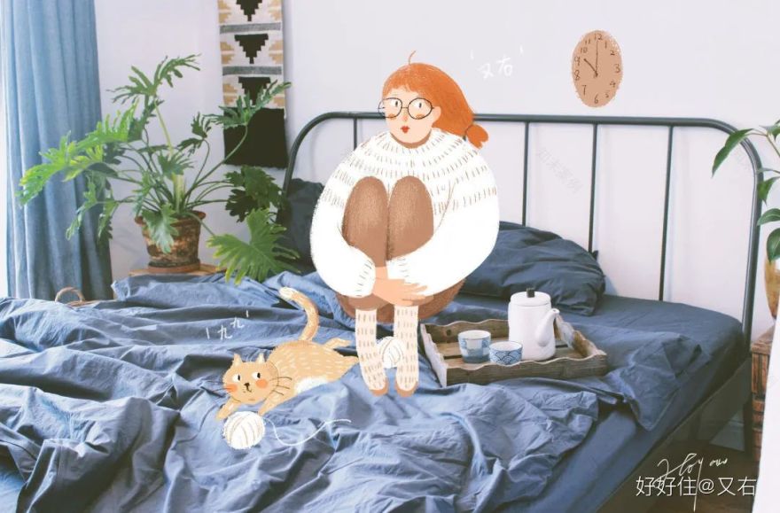 80㎡小屋的魔法生活 · 插画师的家充满创意与温馨丨中国沈阳-107