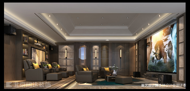 300万元复式400平米装修案例-11