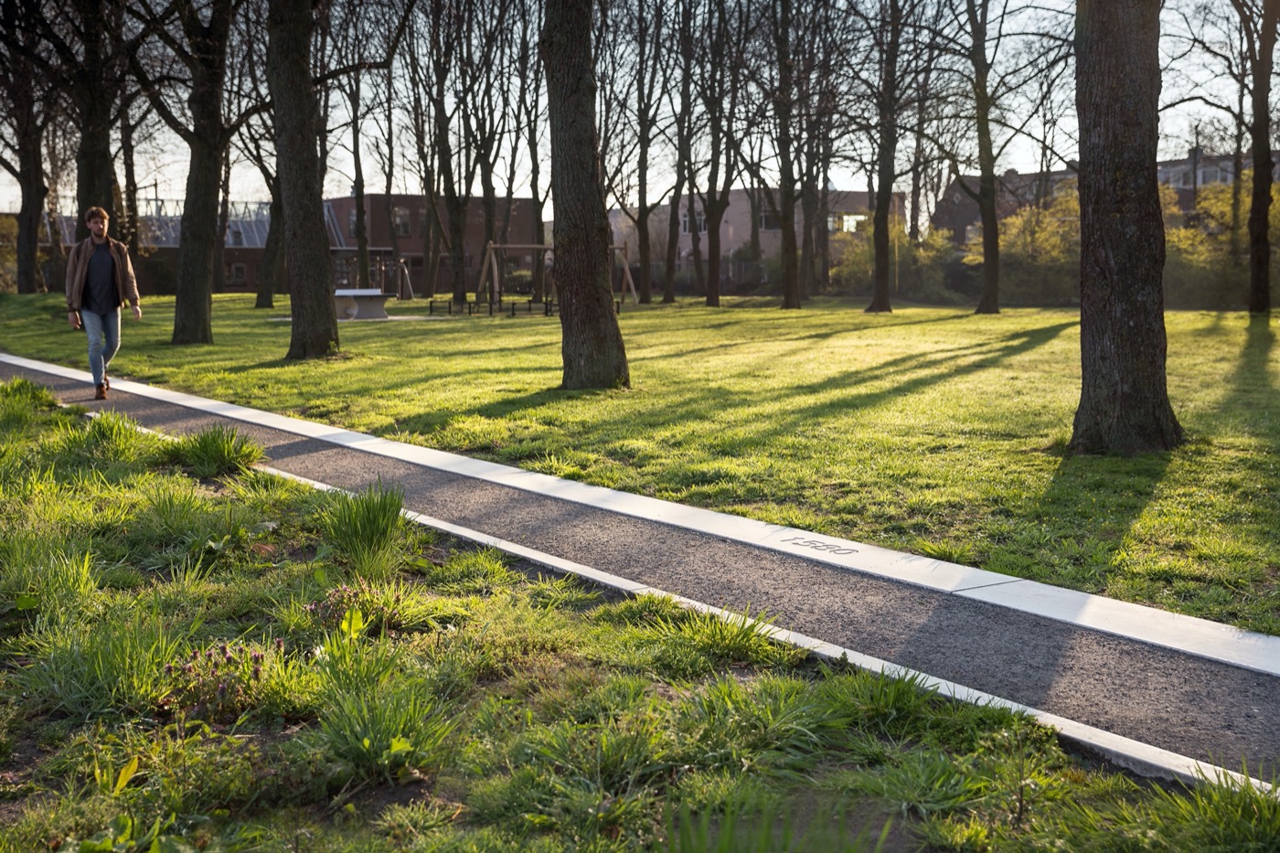 荷兰乌特勒支 Werkspoorpad 步行路径设计丨Flux landscape architecture-5