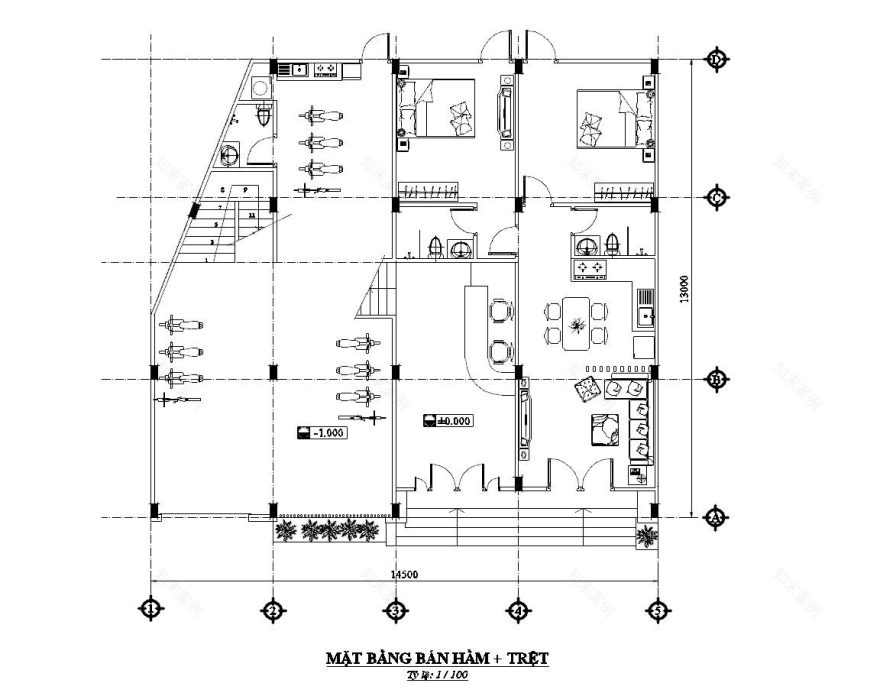 现代四层度假屋设计-10