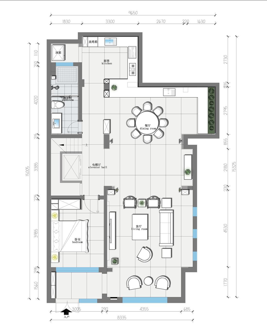 山水诗意 · 自然与和谐共生的家庭空间设计-5