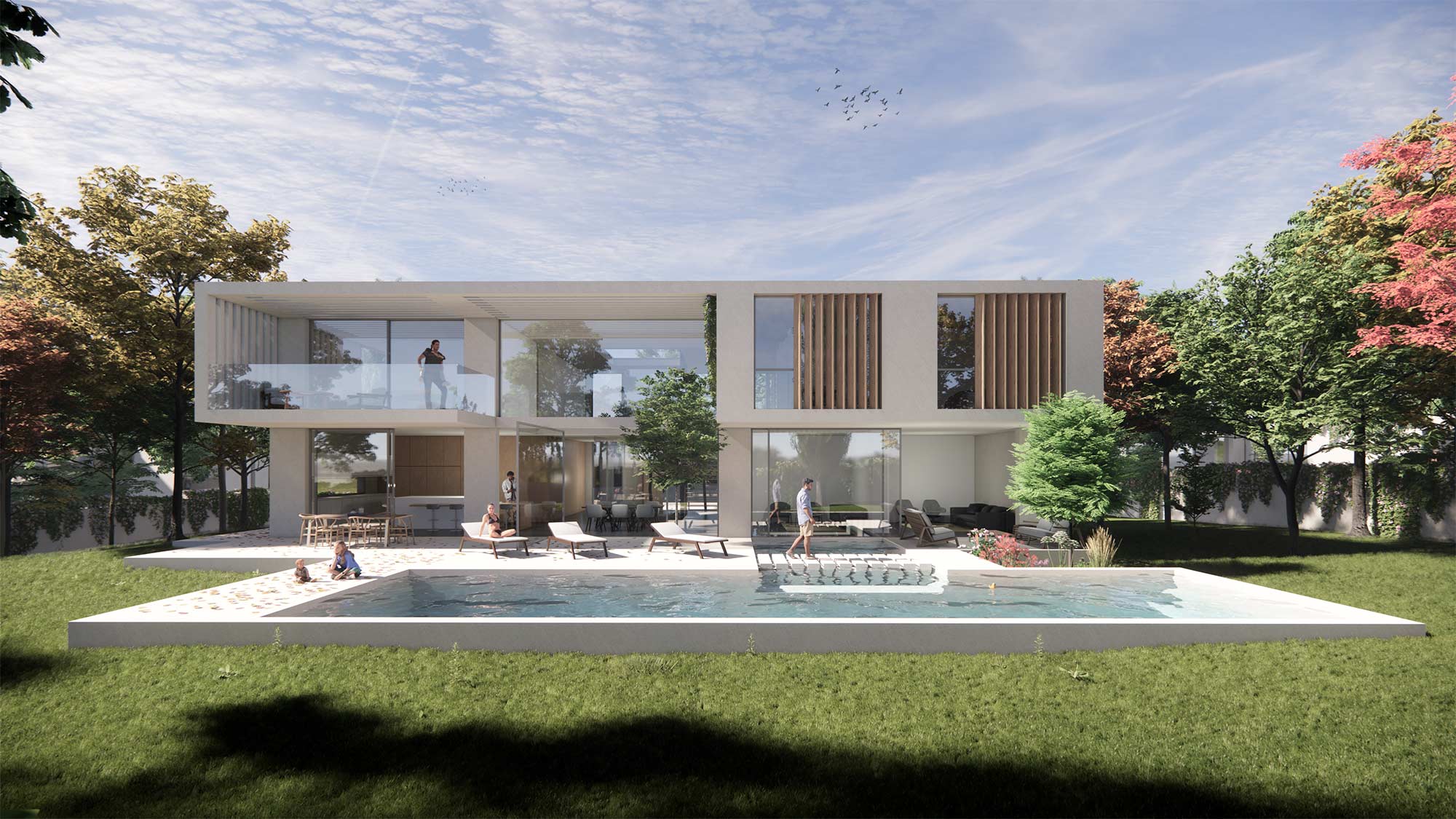 索佩拉纳住宅（注：Casa常见义为住宅房子等，Sopelana是地名，音译为索佩拉纳 ，这里结合语境推测是名为索佩拉纳的住宅类场所，若有更具体背景信息可进一步精准翻译） 丨西班牙马德里丨EXarchitects-10