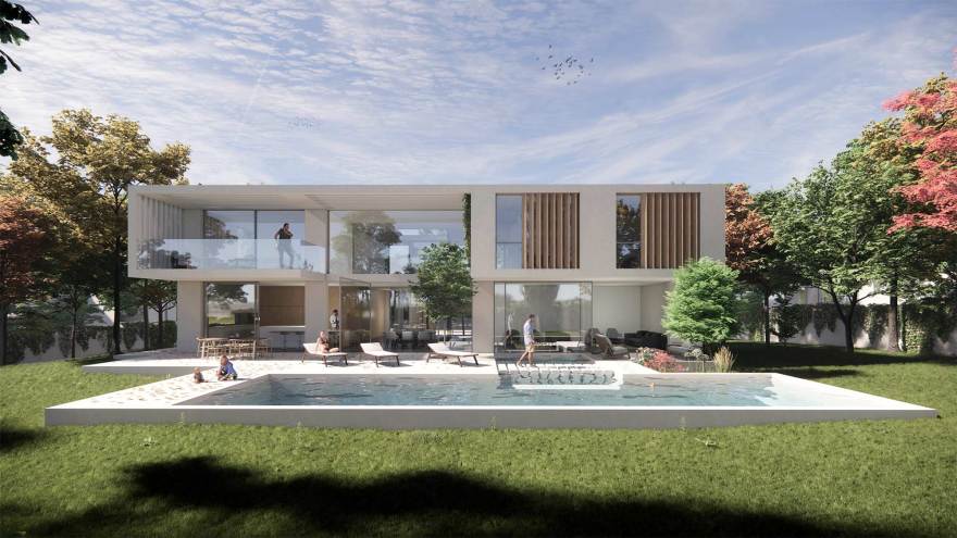 索佩拉纳住宅(注:Casa常见义为住宅房子等,Sopelana是地名,音译为索佩拉纳 ,这里结合语境推测是名为索佩拉纳的住宅类场所,若有更具体背景信息可进一步精准翻译) 丨西班牙马德里丨EXarchitects-10