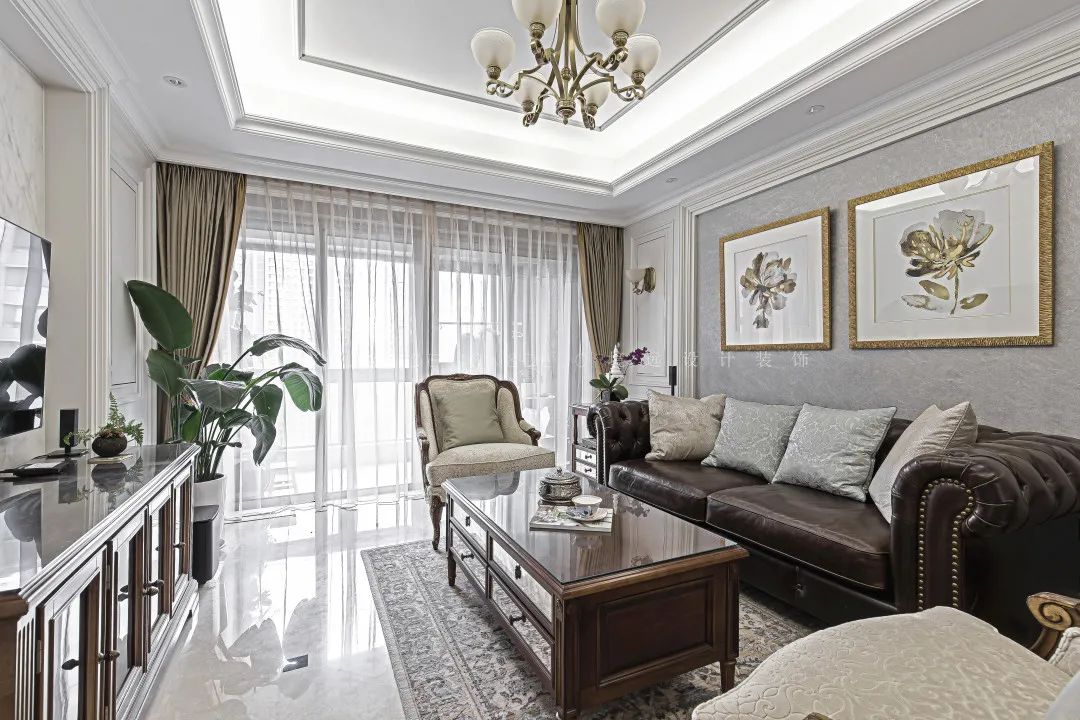 尚海丽景 140㎡美式轻奢风,优雅高级感爆棚-26