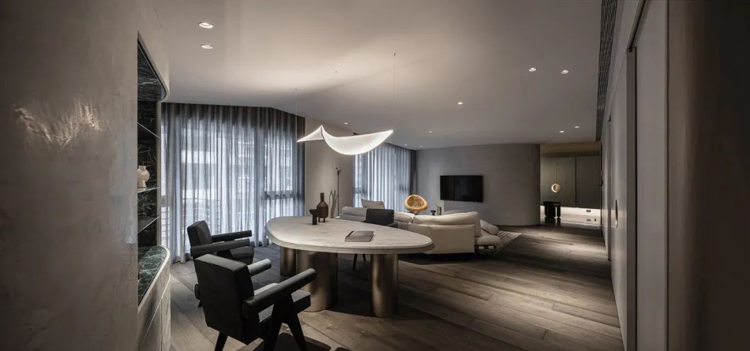 弧形+曲面，不一般的新时代住宅-0