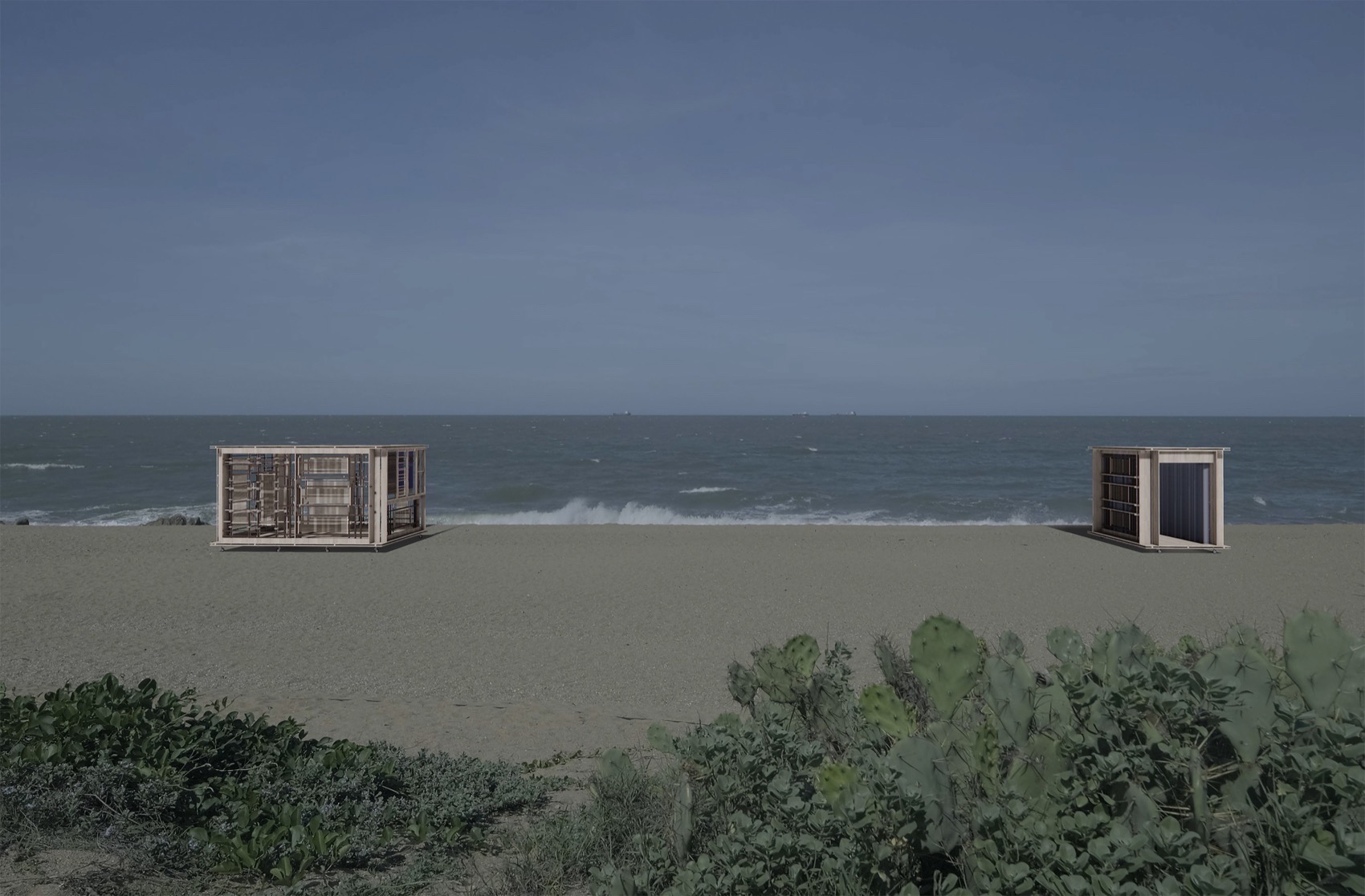 漂流的絣染盒子丨中国海南丨礽建筑+关念工斯-16