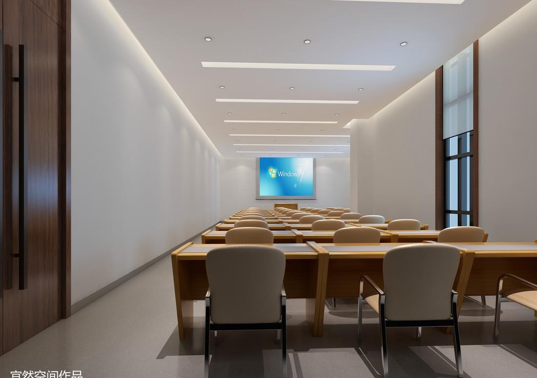 同仁堂多媒体室设计，诠释现代中式美学-32