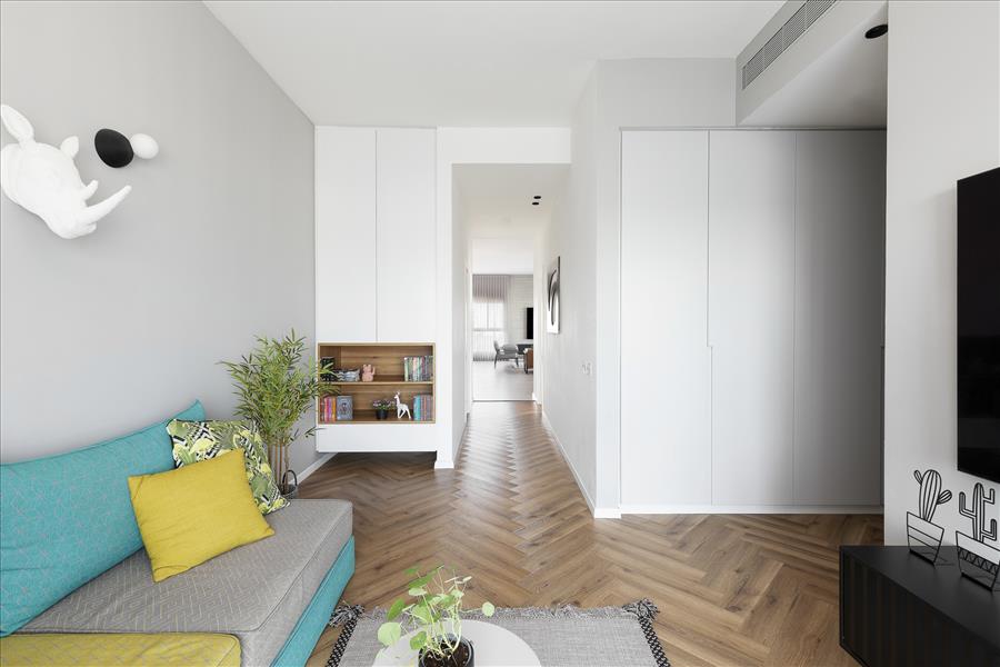 מיכל גרינברג | עיצוב פנים פנטהאוז 6 חדרים ביבנה - PICKINTERI-16