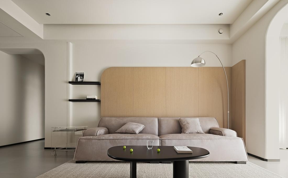 110 平三房原木自然风设计-12