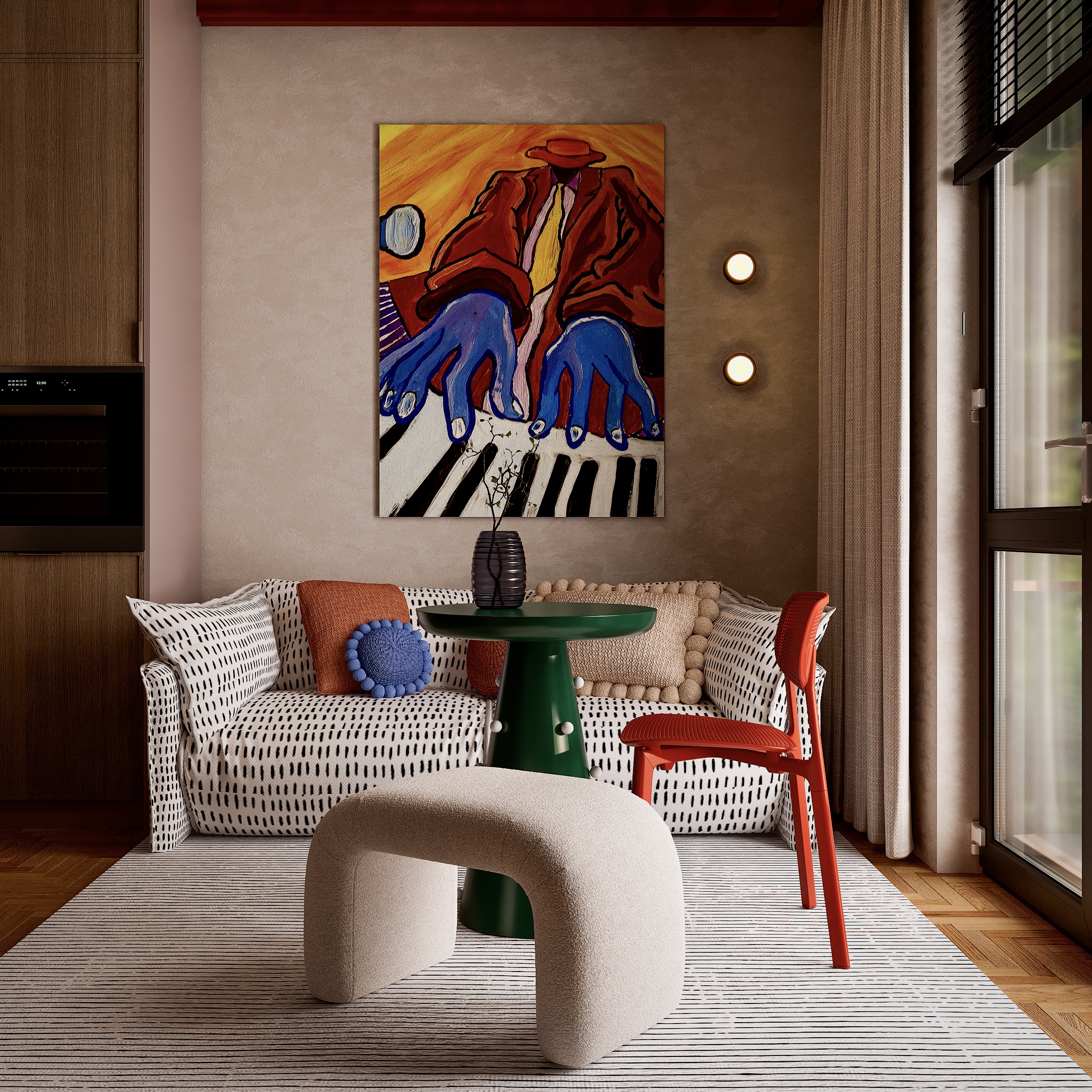 新折衷主义单人工作室-6