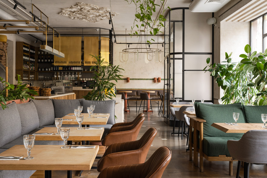 MAMA ROMA 餐厅室内设计丨俄罗斯圣彼得堡丨Anna Filippova,Polina Masiianskaia-35