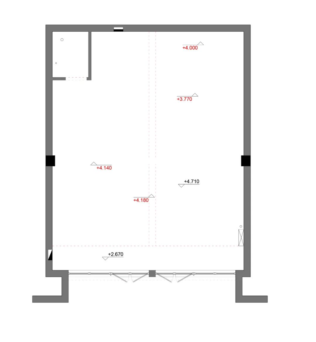 《菜卷の菓子屋》 | 85 平米三室空间,消防管下的逆袭设计-8