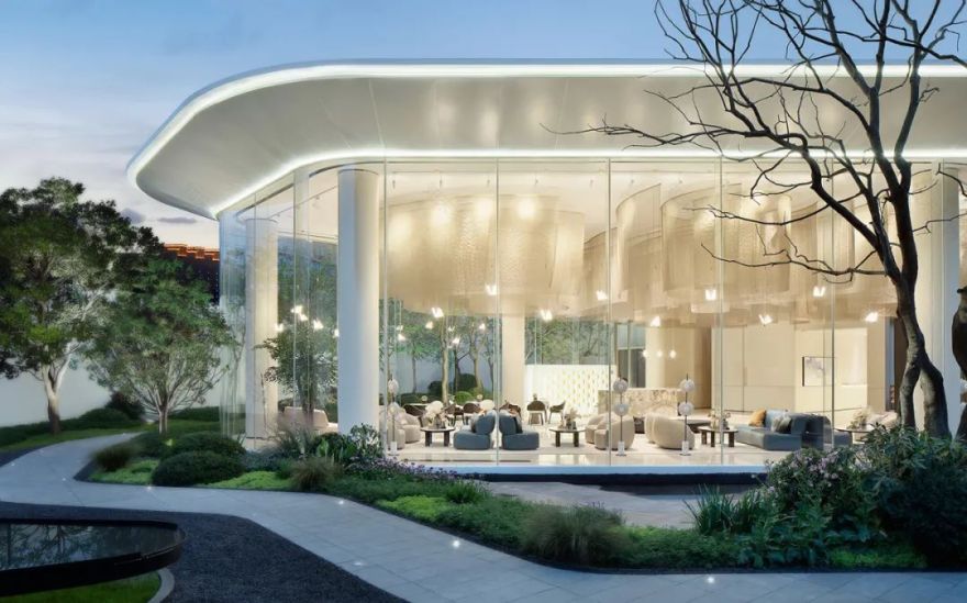 金地·39 峯销售中心 | 星云流动的现代空间-5